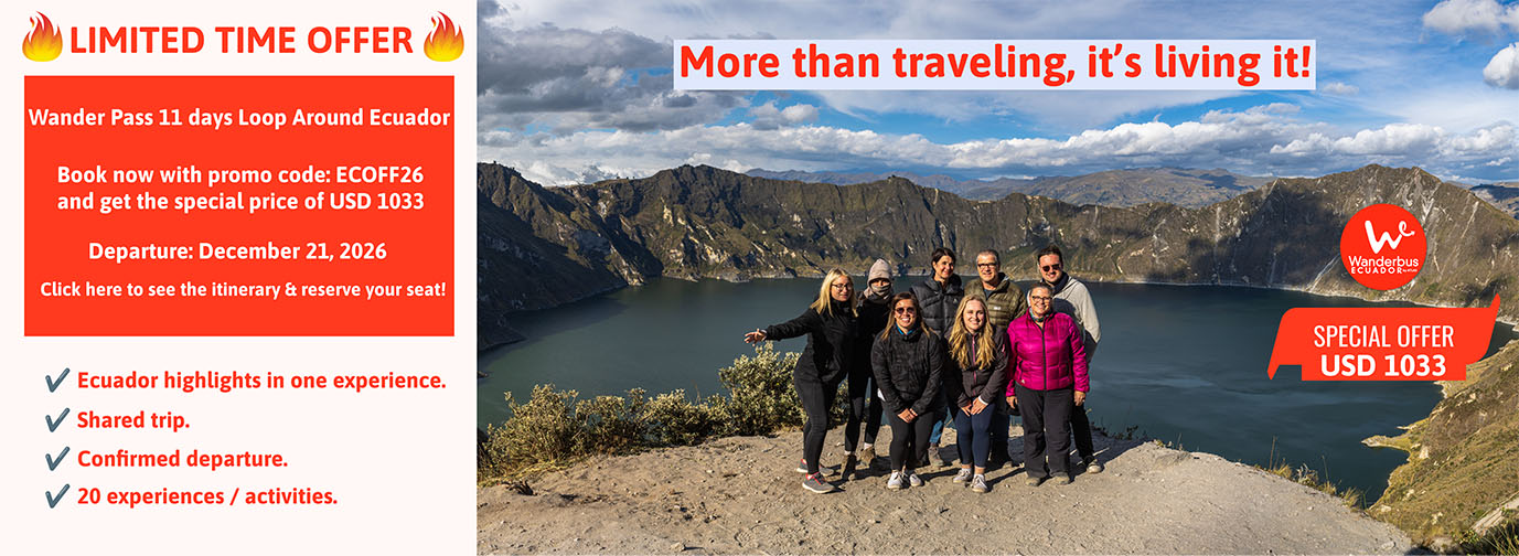 December 2026 offer - Loop Around Ecuador